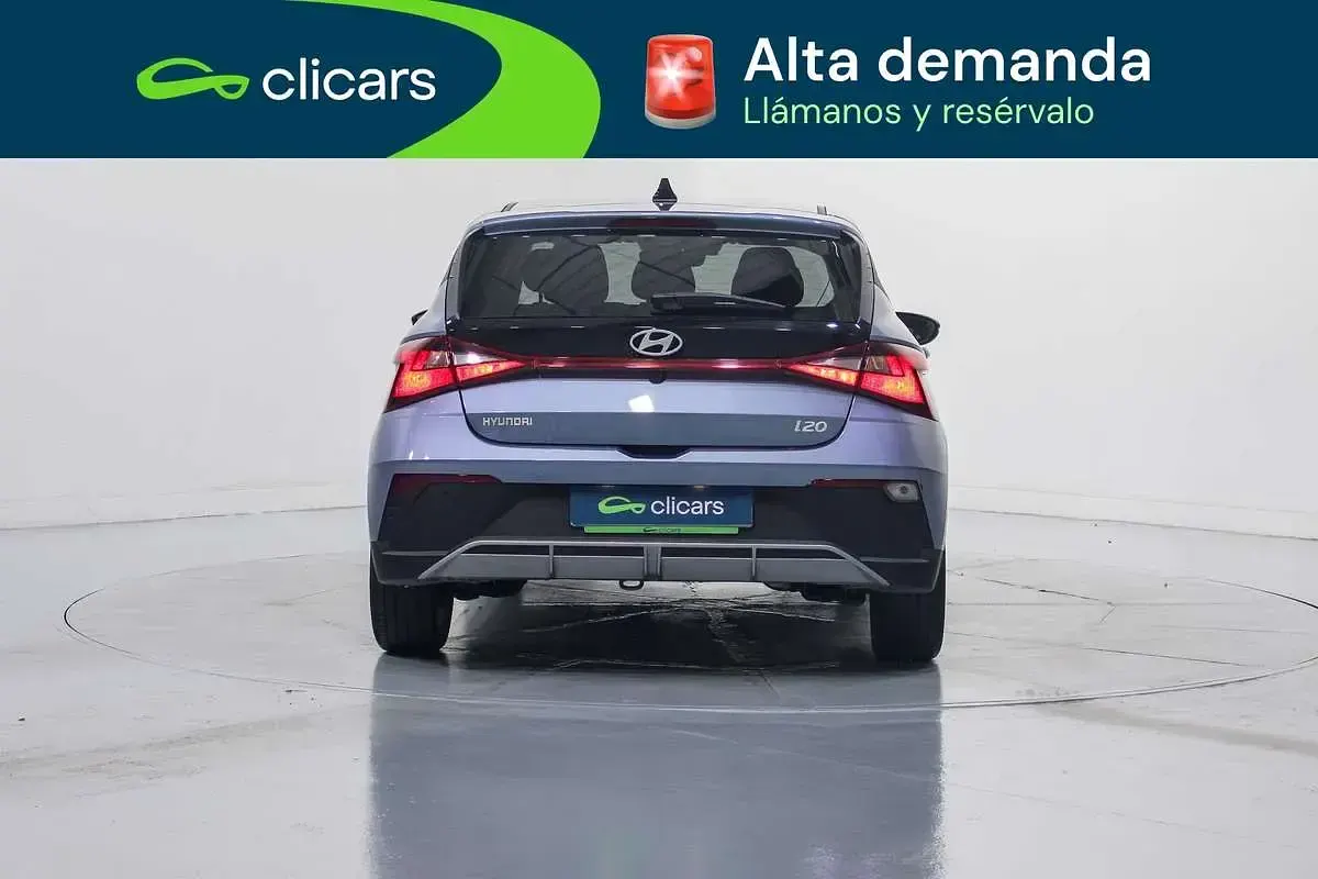 Usado Hyundai i20 80 CV (58 kW) 2025 Azul Utilitario