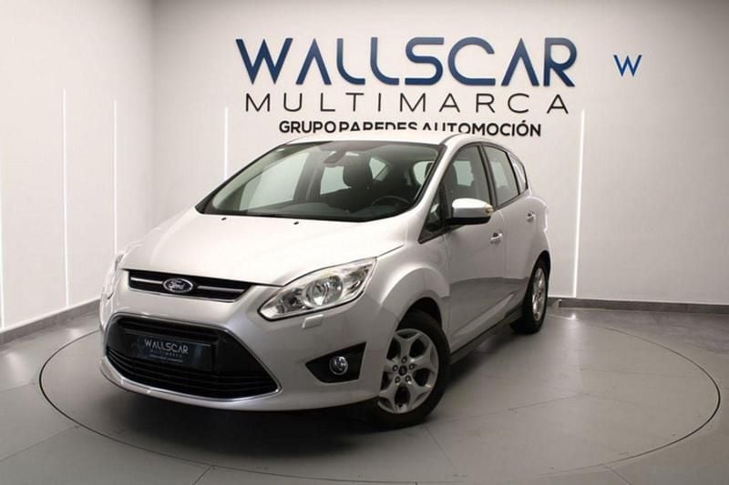 Gris Usado 2013 Ford C-MAX Titanium Monovolumen | 7650 € (Precio justo) - Imagen 1/4