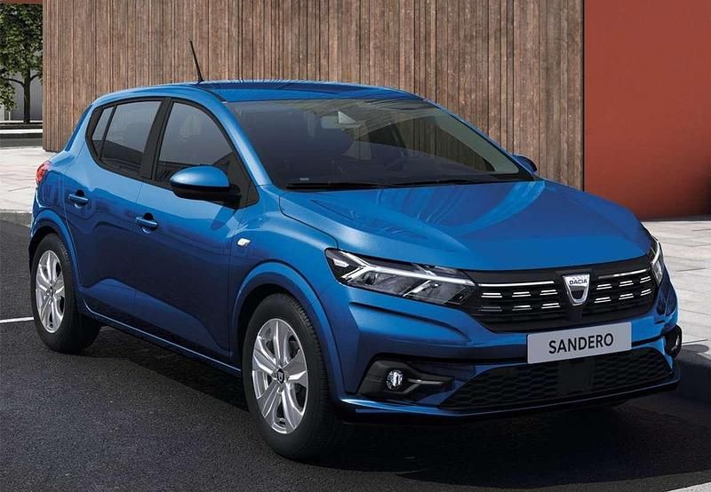 Usado Dacia Sandero Ambiance 75 HP (55 kW) 2017 Vermelho Citadino