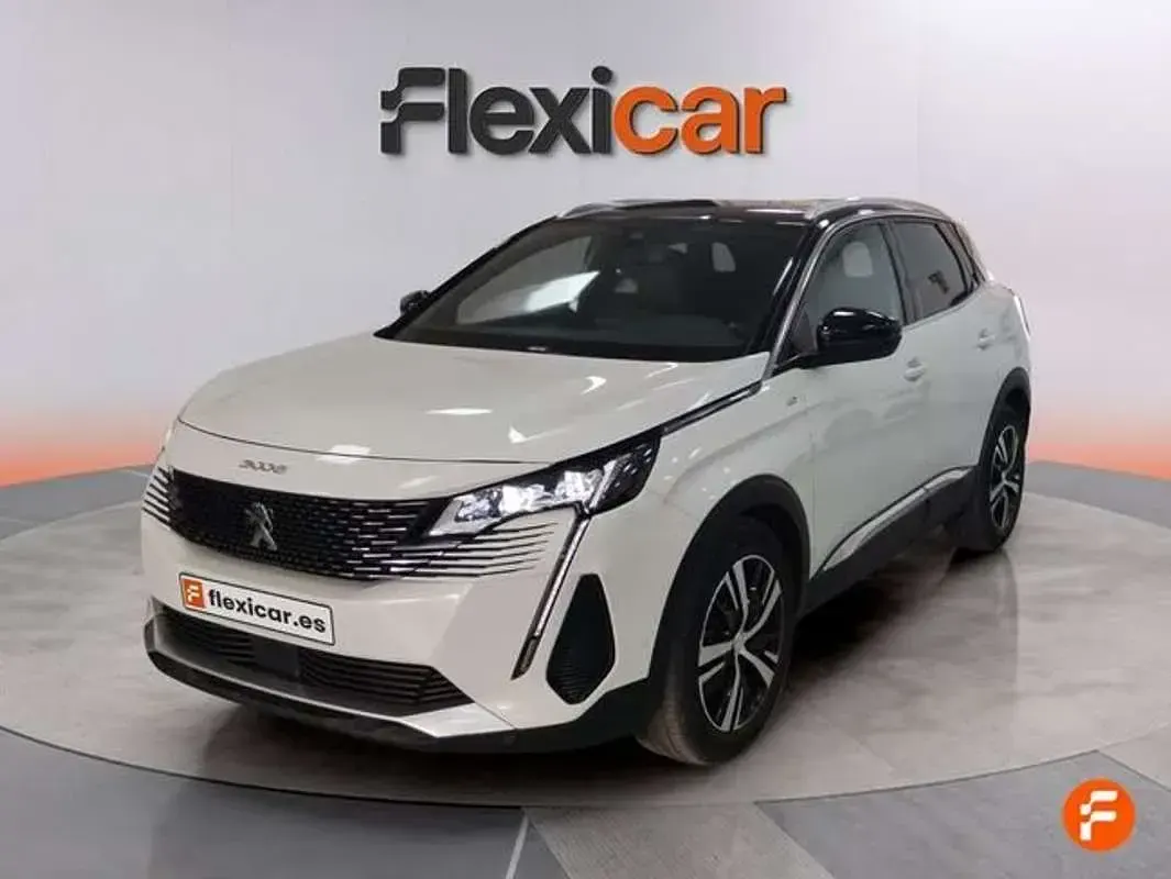 Usado Peugeot 3008 GT 131 CV (96 kW) 2021 Blanco SUV