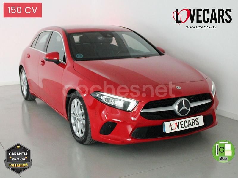 Rojo Usado 2020 Mercedes A200 Berlina | 24.700 € (Precio justo) - Imagen 1/3