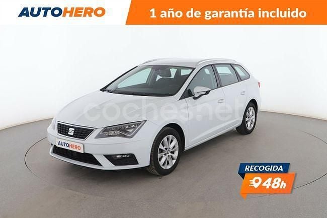 Blanco Usado 2019 Seat Leon Style Familiar | 12.399 € (Precio justo) - Imagen 1/3