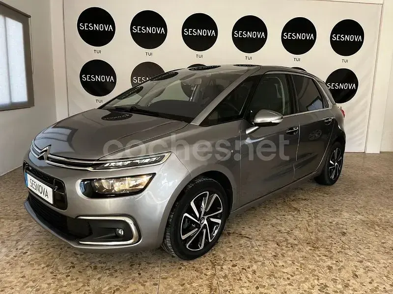 Usado Citroën C4 Picasso Feel 130 CV (95 kW) 2017 Gris / plata Monovolumen