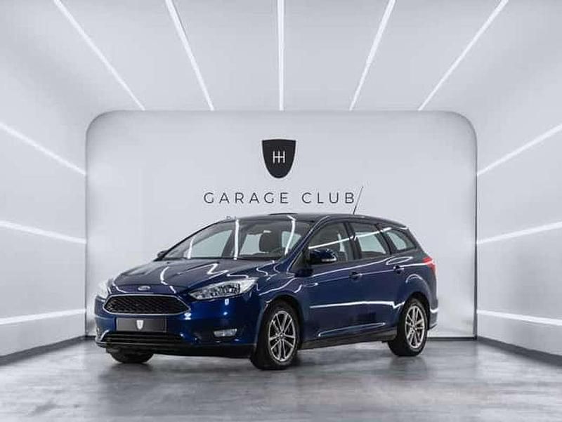 Azul Usado 2017 Ford Focus Business Edition Utilitario | 8199 € (Super precio) - Imagen 1/4