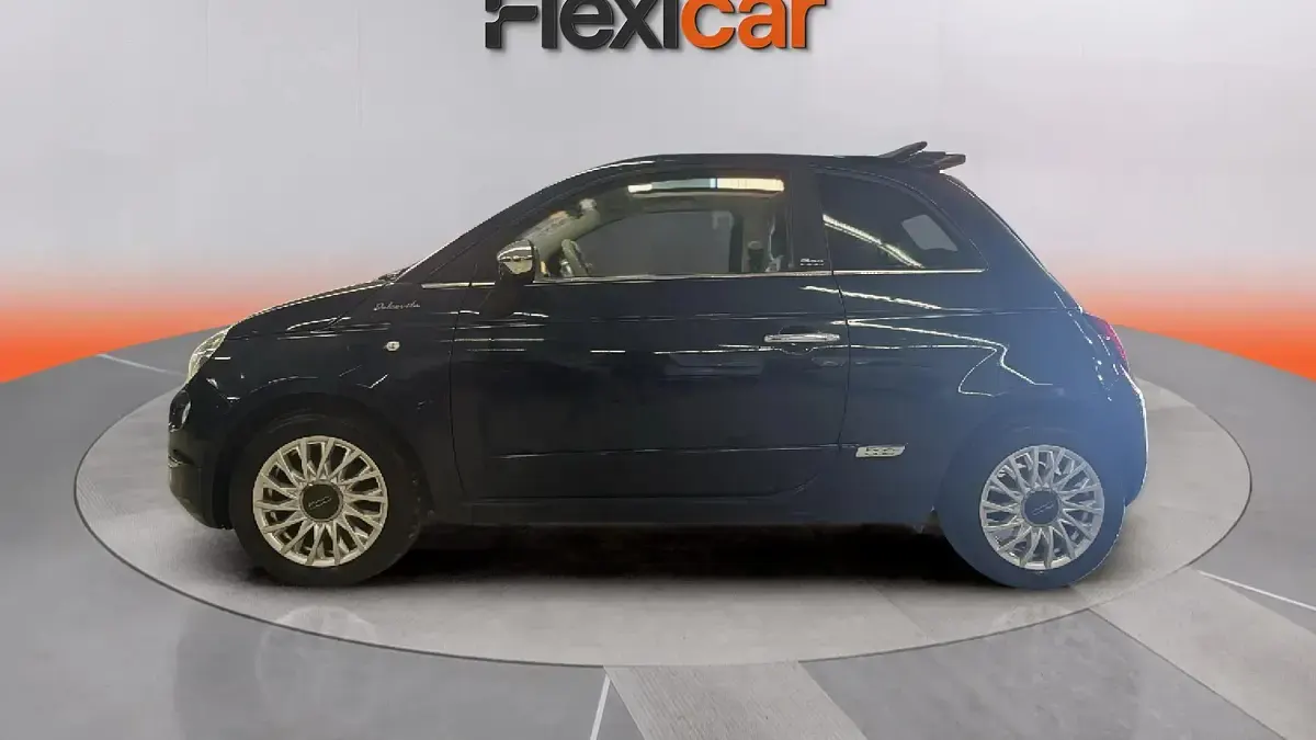 Usado Fiat 500 Connect 71 CV (52 kW) 2021 Azul Descapotable