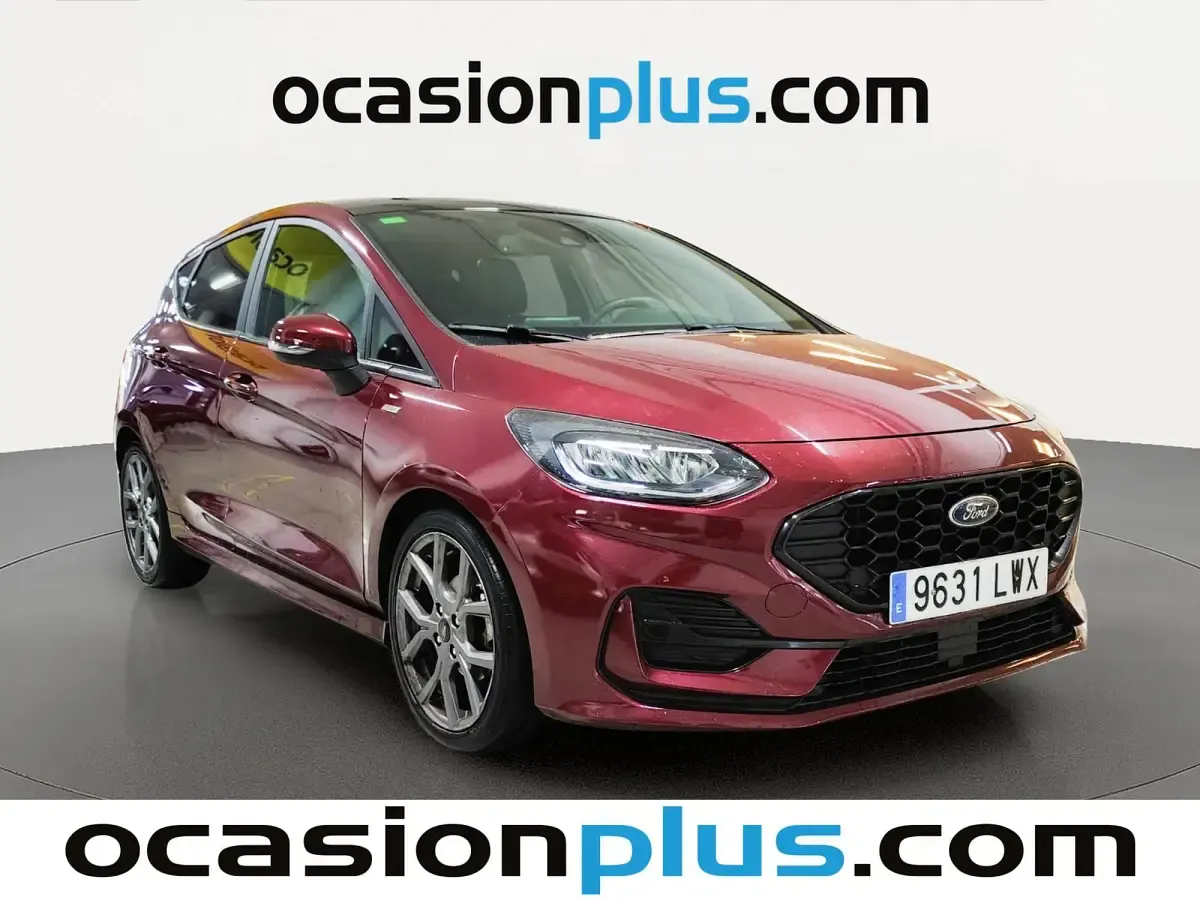 Usado Ford Fiesta ST-Line X 125 CV (91 kW) 2022 Rojo Utilitario