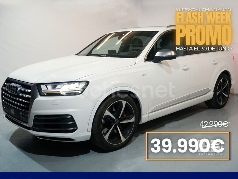 Blanco Usado 2016 Audi SQ7 SUV | 39.990 € - Imagen 1/4