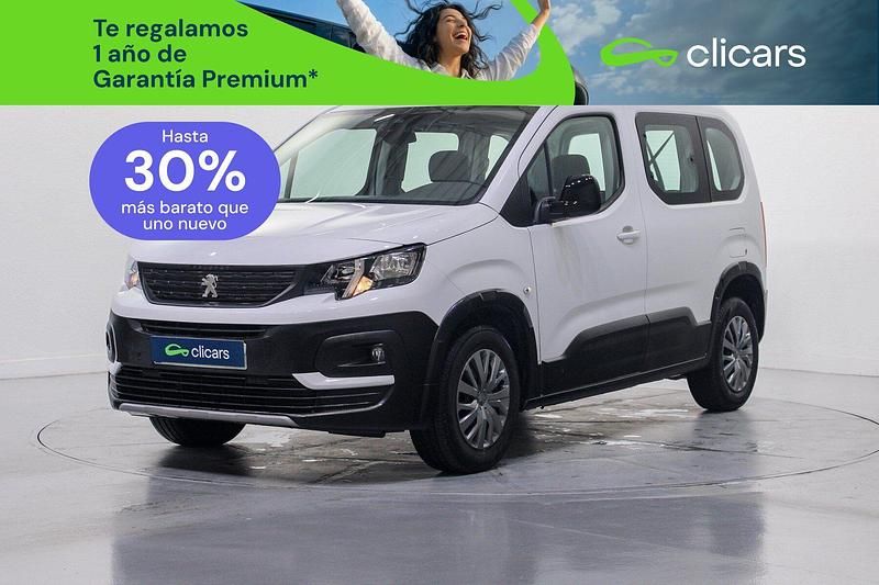 Usado Peugeot Rifter Active 100 CV (73 kW) 2022 Blanco Monovolumen