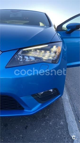 Usado Seat Leon SC Style 122 CV (89 kW) 2013 Azul Utilitario