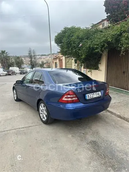 Usado Mercedes C280 Elegance 231 CV (169 kW) 2006 Azul Berlina
