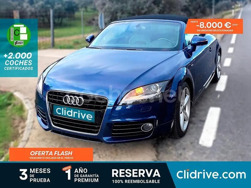 Azul Usado 2010 Audi TT Roadster Premium Descapotable | 10.990 € (Precio justo) - Imagen 1/3