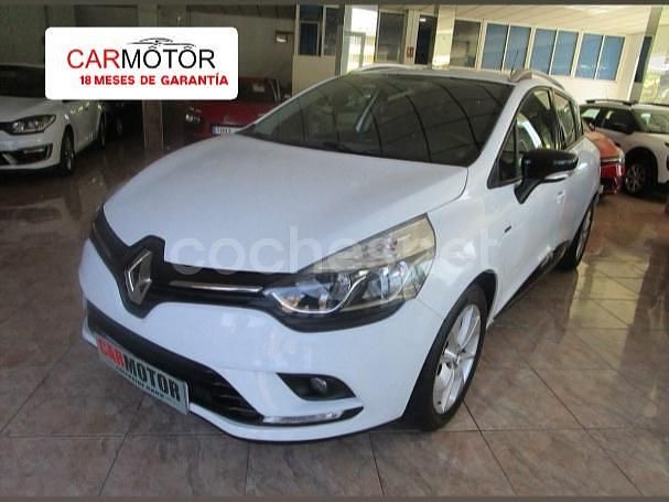 Blanco Usado 2018 Renault Clio GrandTour LIMITED Familiar | 8495 € (Precio justo) - Imagen 1/4