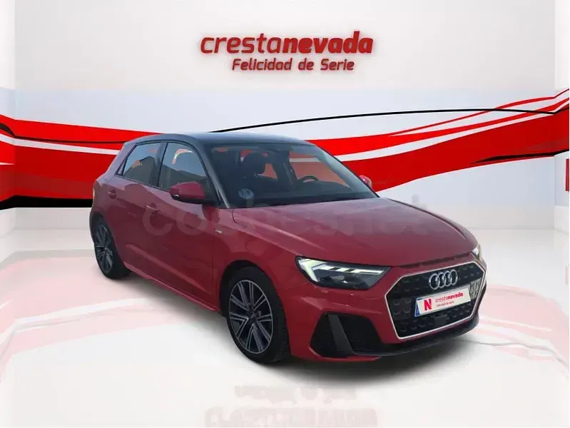 Usado Audi A1 Sportback S-Line 116 CV (85 kW) 2020 Rojo Utilitario
