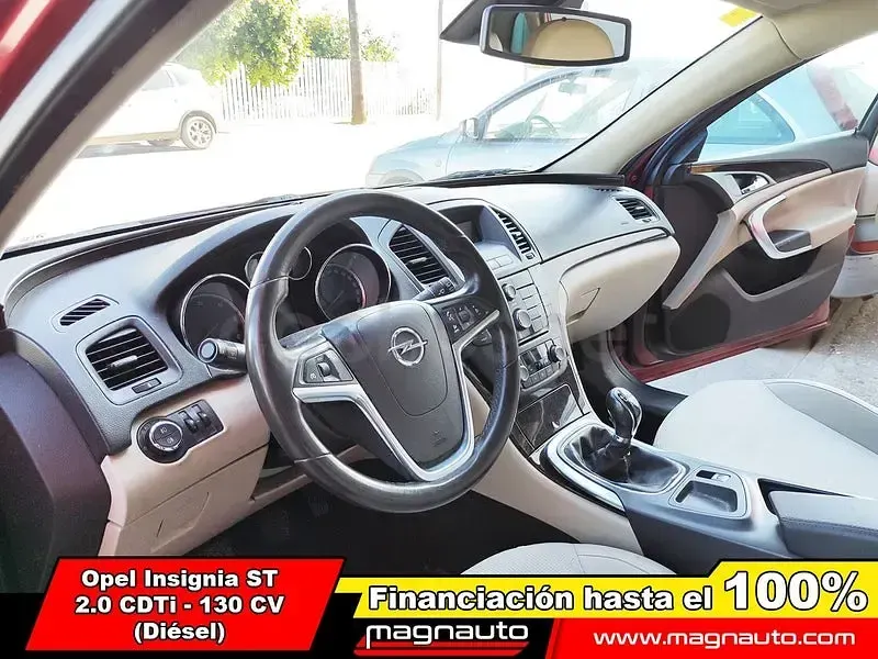 Brugt Opel Insignia Sport 130 HK (95 kW) 2010 Rød Stationcar