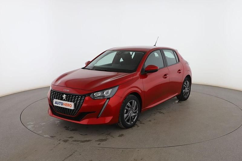 Usado Peugeot 208 Active 75 CV (55 kW) 2021 Rojo Utilitario