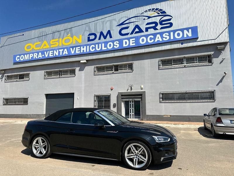 Negro Usado 2017 Audi A5 S-Line Descapotable | 33.300 € (Buen precio) - Imagen 1/4