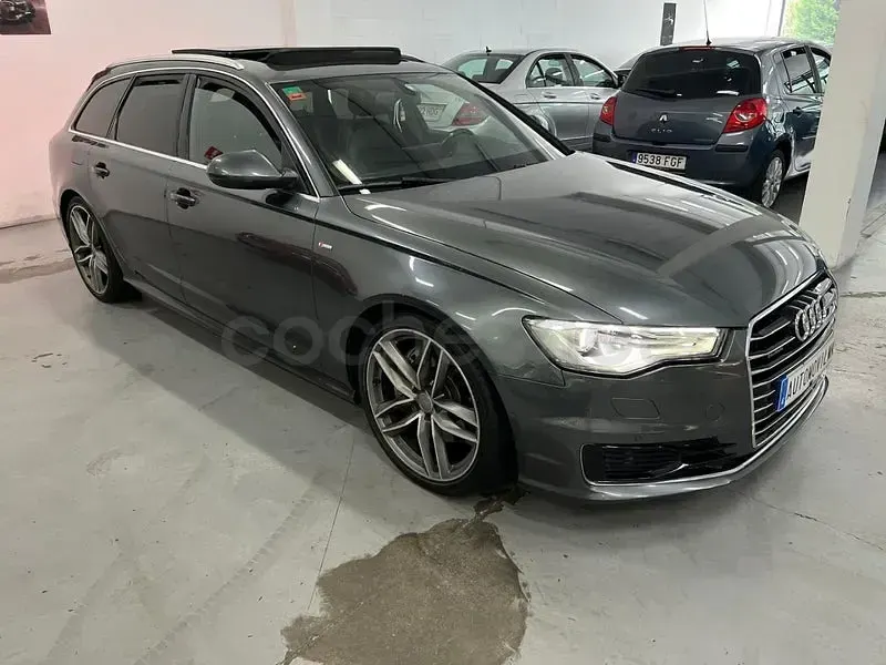 Usado Audi A6 Advanced Plus 218 CV (160 kW) 2016 Gris / plata Familiar