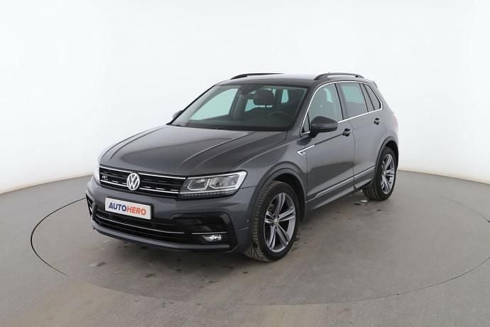 Gris Usado 2019 VW Tiguan R-line SUV | 18.699 € (Precio justo) - Imagen 1/3