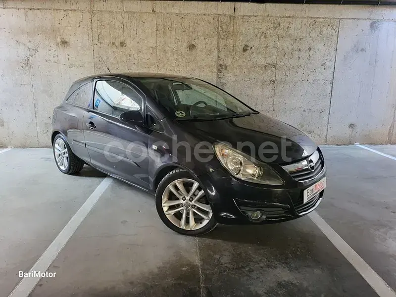 Usado Opel Corsa Sport 125 CV (91 kW) 2007 Negro Utilitario