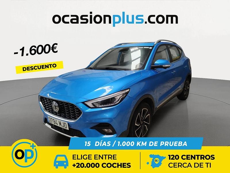 Usado MG ZS Luxury 111 CV (81 kW) 2023 Azul SUV