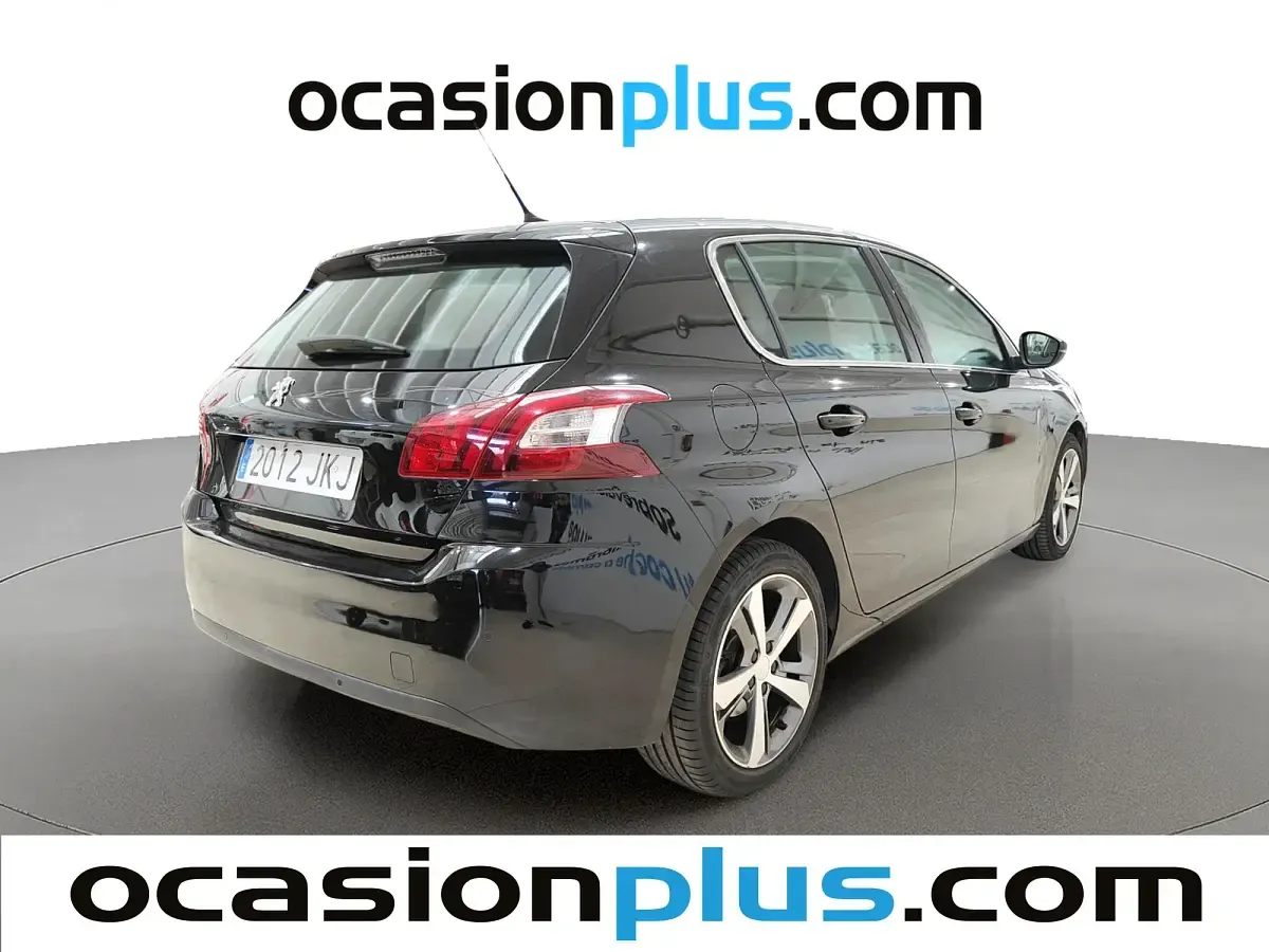 Usado Peugeot 308 Allure 150 CV (110 kW) 2015 Negro Utilitario