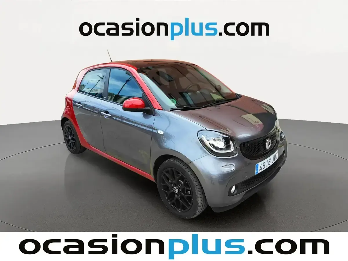 Usado Smart ForFour Passion 90 CV (66 kW) 2017 Gris Utilitario