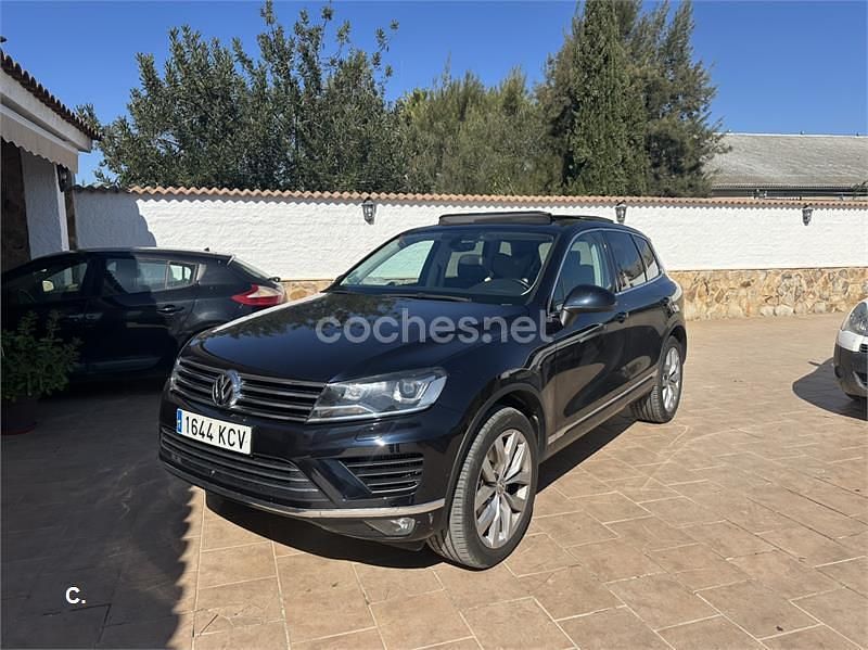Usado VW Touareg 262 CV (192 kW) 2017 Azul SUV