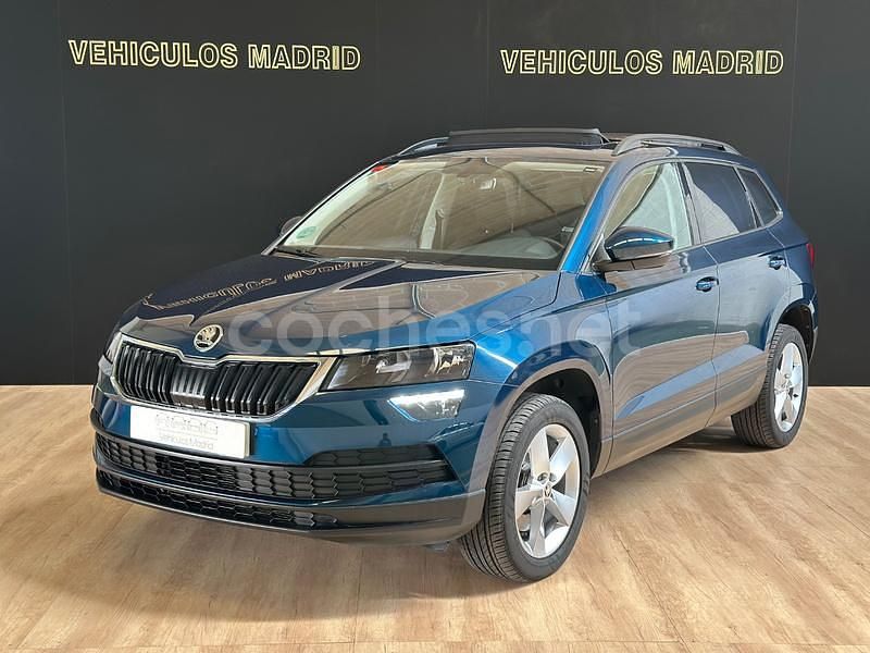 Azul Usado 2019 Skoda Karoq Style SUV | 21.500 € (Precio justo) - Imagen 1/4