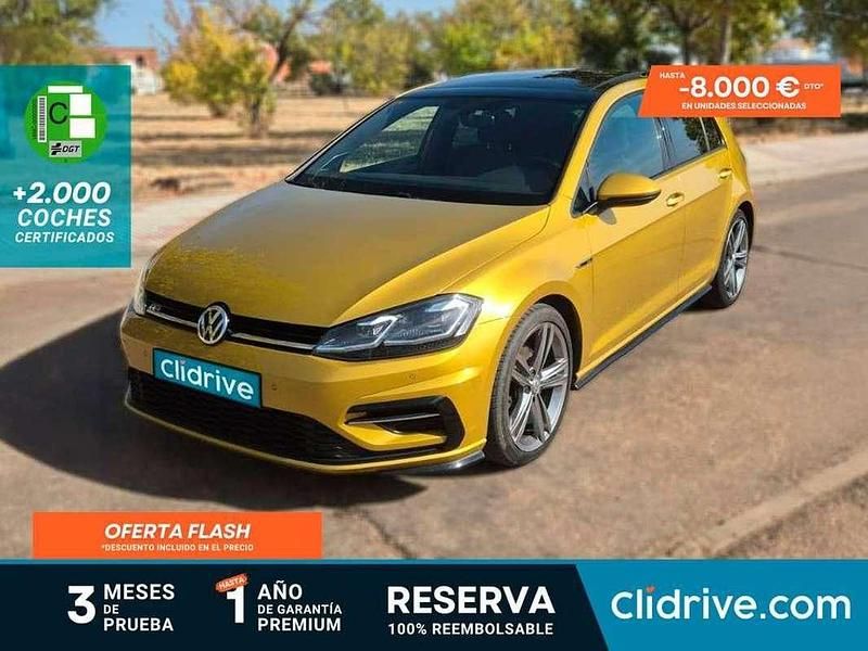 Amarillo Usado 2017 VW Golf VII Sport Utilitario | 15.890 € (Precio justo) - Imagen 1/3
