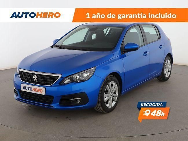 Azul Usado 2021 Peugeot 308 Active Berlina | 10.899 € (Buen precio) - Imagen 1/3