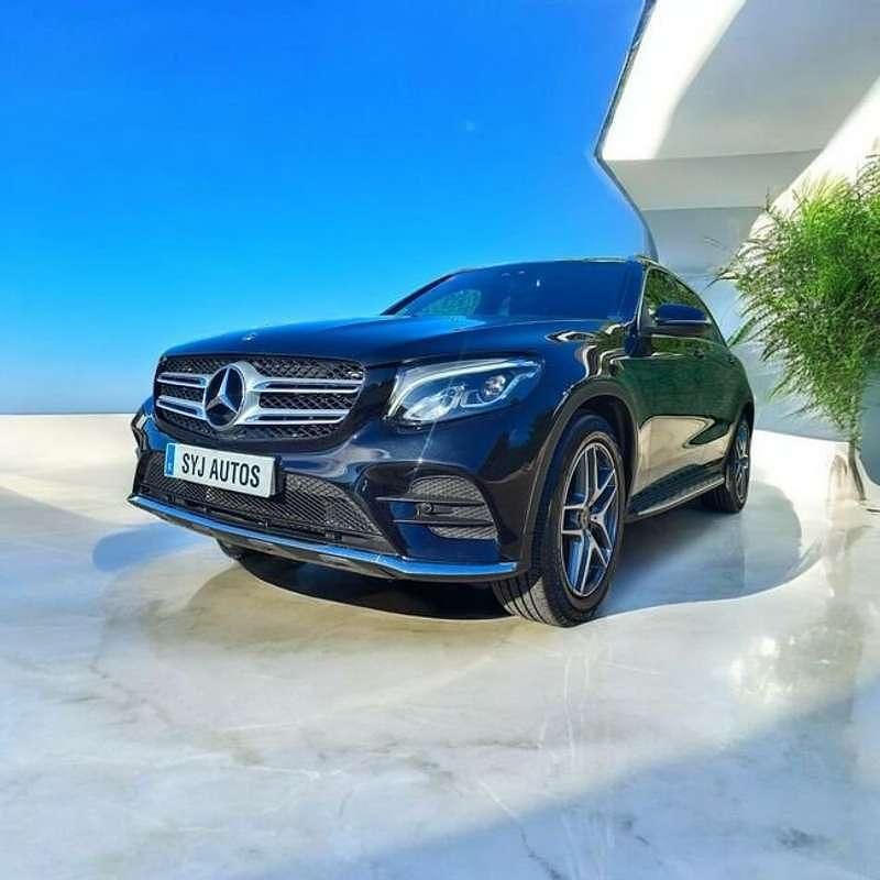 Negro Usado 2018 Mercedes GLC250 SUV | 31.900 € - Imagen 1/4