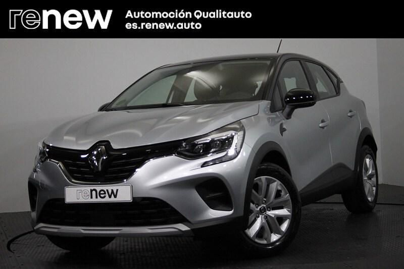 Usado Renault Captur Intens 90 CV (66 kW) 2022 Gris casiopea SUV