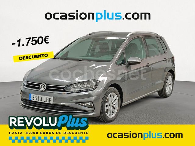 Gris / plata Usado 2019 VW Golf Sportsvan Advance Monovolumen | 19.250 € (Caro) - Imagen 1/4