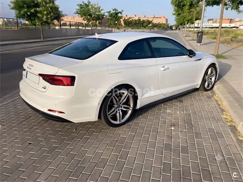 Usado Audi A5 S-Line 190 CV (139 kW) 2018 Blanco Coupe