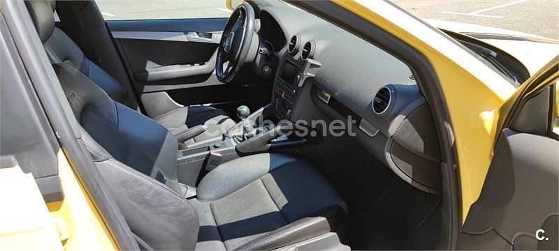 Usado Audi A3 S-Line 170 CV (125 kW) 2007 Amarillo Berlina
