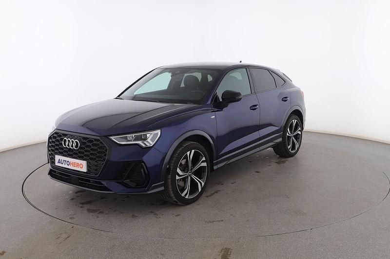 Azul Usado 2021 Audi Q3 Sportback SUV | 34.399 € (Caro) - Imagen 1/3