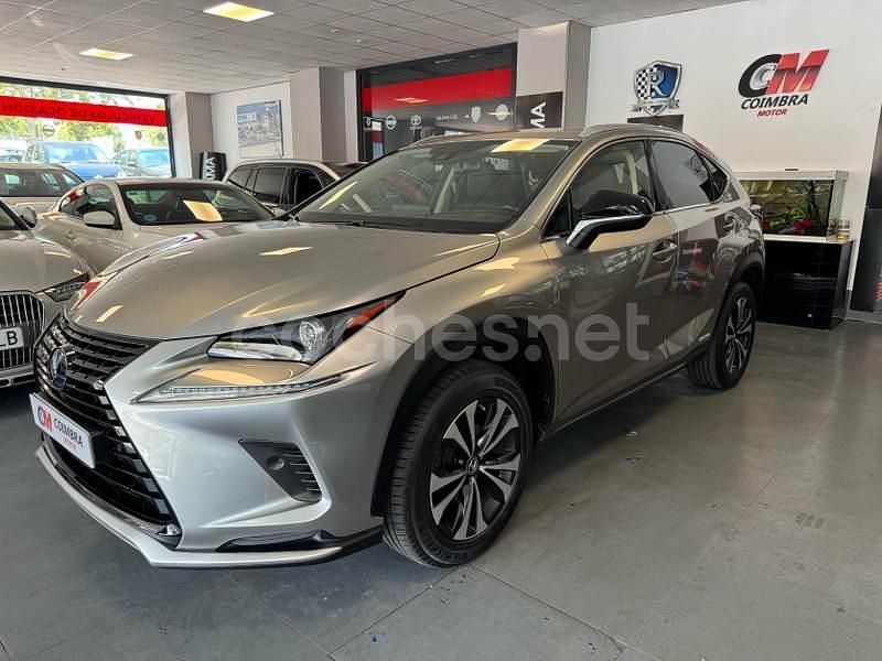 Gris / plata Usado 2021 Lexus NX300h SUV | 26.490 € (Buen precio) - Imagen 1/4