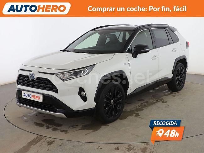 Blanco Usado 2021 Toyota RAV4 Hybrid Style SUV | 35.399 € (Un poco caro) - Imagen 1/3