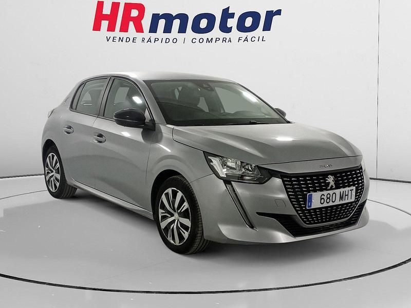 Usado Peugeot 208 Active 102 CV (75 kW) 2023 Gris Utilitario