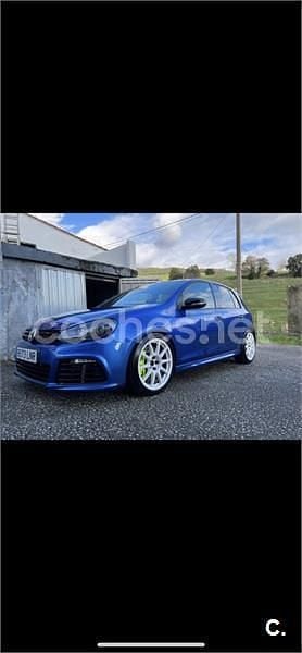 Usado VW Golf VI R 271 CV (199 kW) 2011 Azul Utilitario