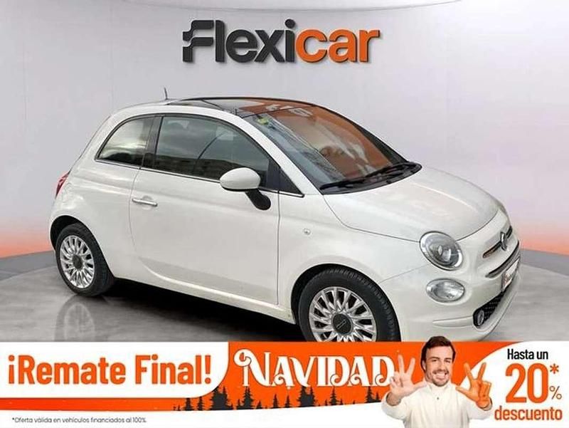 Beige Usado 2019 Fiat 500 Lounge Utilitario | 7490 € (Buen precio) - Imagen 1/4