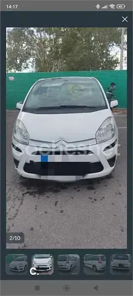 Usado Citroën C4 Picasso Business Class 120 CV (88 kW) 2011 Blanco Monovolumen