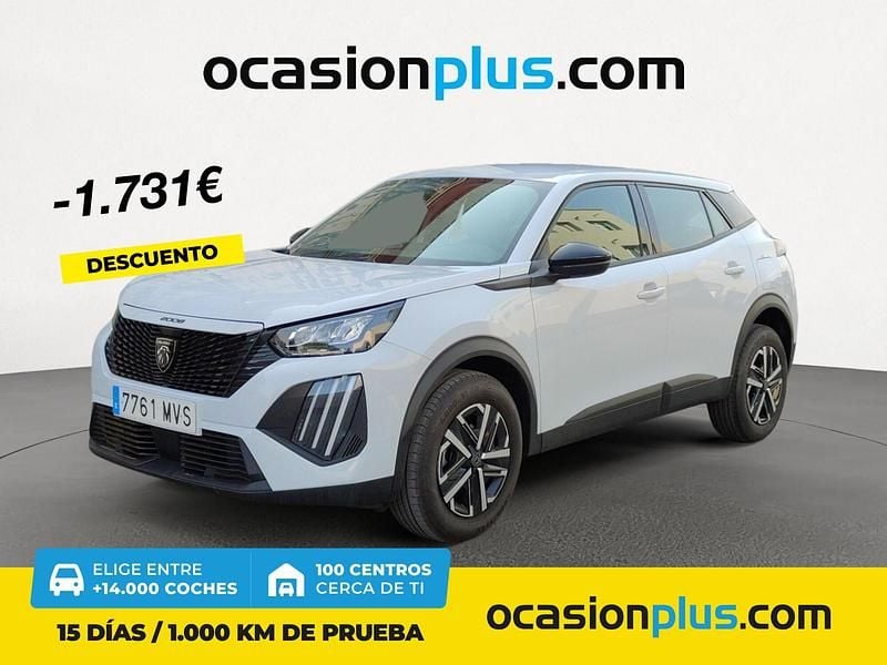 Blanco Usado 2024 Peugeot 2008 Active SUV | 19.050 € (Precio justo) - Imagen 1/4
