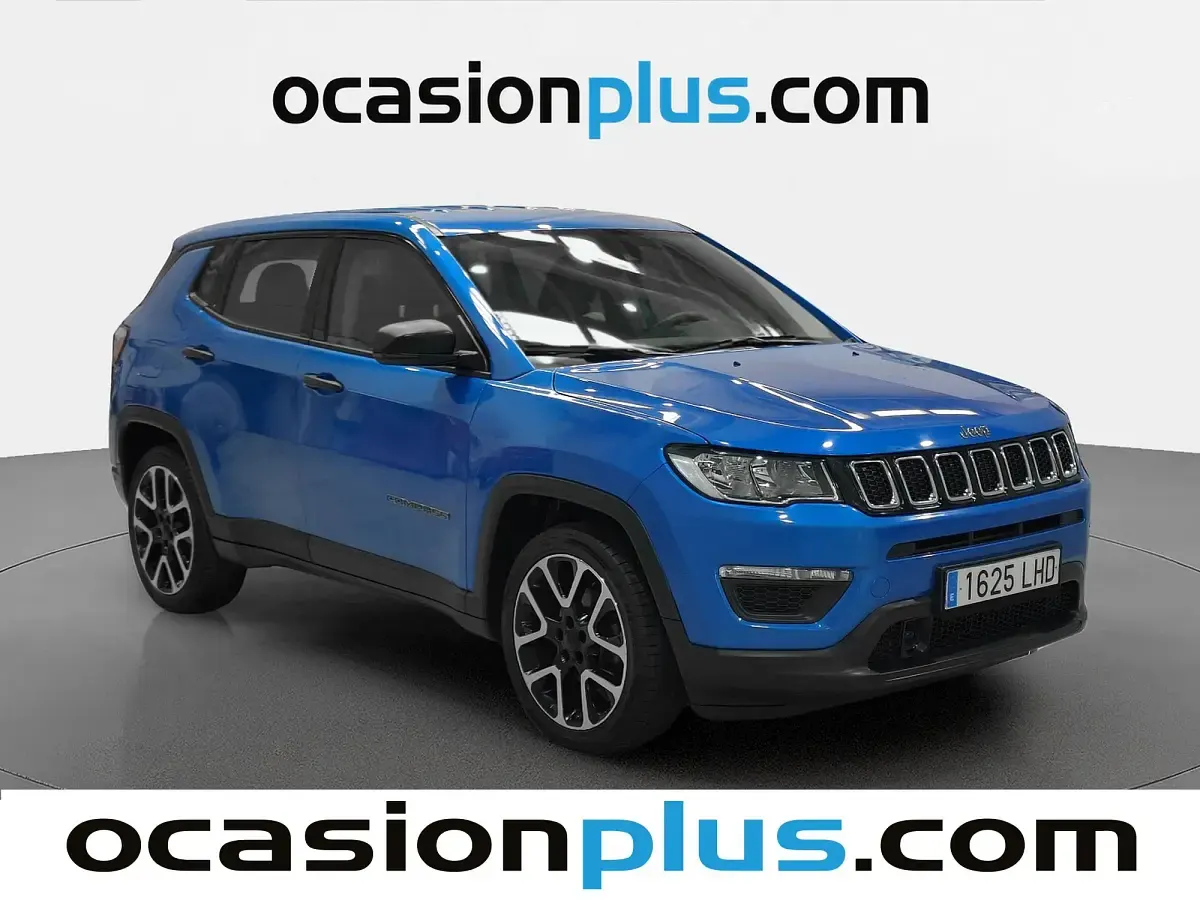 Usado Jeep Compass Sport 140 CV (102 kW) 2020 Azul SUV
