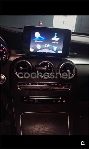 Usado Mercedes GLC250 AMG line 211 CV (155 kW) 2017 Negro SUV