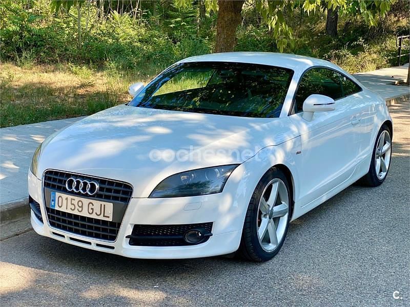 Käytetty Audi TT S-Line 160 HP (117 kW) 2008 Valkoinen Coupe - kaksiovinen