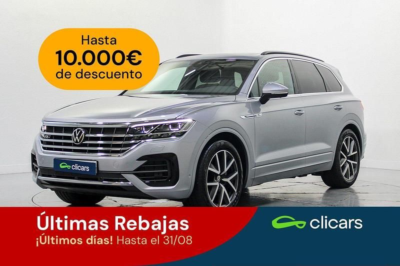 Gris Usado 2021 VW Touareg R-line SUV | 44.890 € (Precio justo) - Imagen 1/4