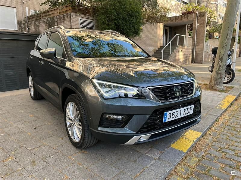 Usado Seat Ateca XCELLENCE 150 CV (110 kW) 2017 Gris / plata SUV