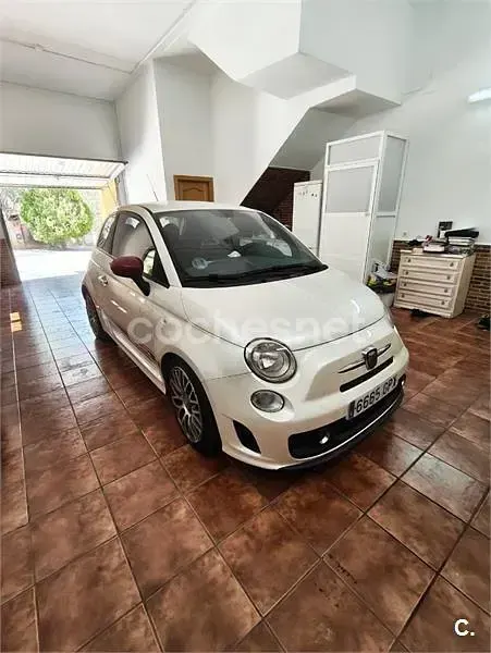 Usado Abarth 500 135 CV (99 kW) 2009 Blanco Utilitario