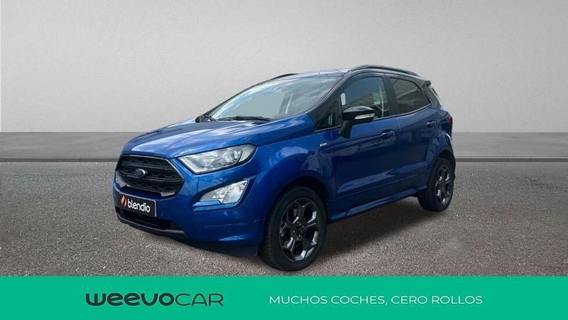 Azul Usado 2018 Ford Ecosport ST-Line SUV | 16.950 € - Imagen 1/4